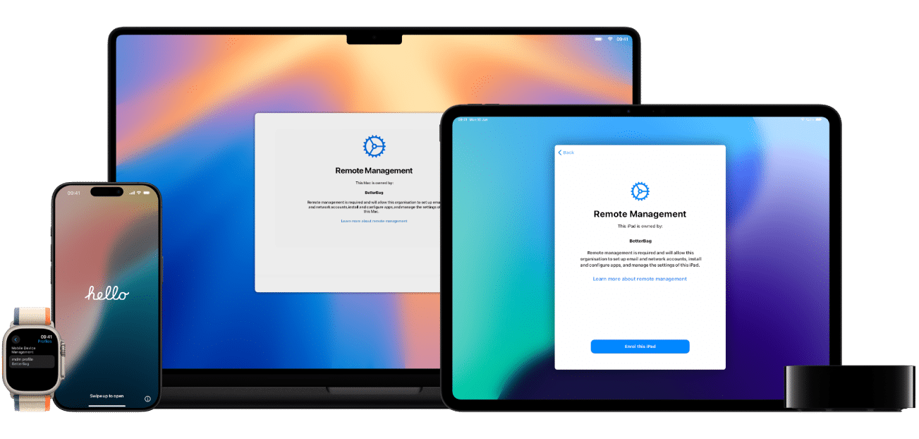 Gestion de parc informatique Apple Morbihan Vannes