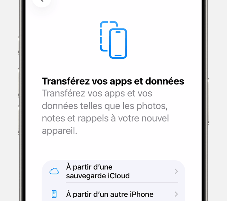 Restaurer un iPhone sans perdre ses données